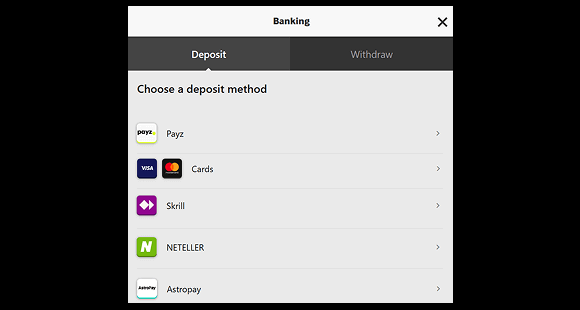 Betway payment options Betway payment options