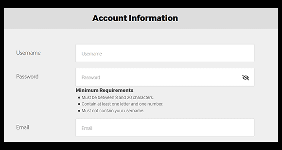Betway Registration Form Betway Registration Form